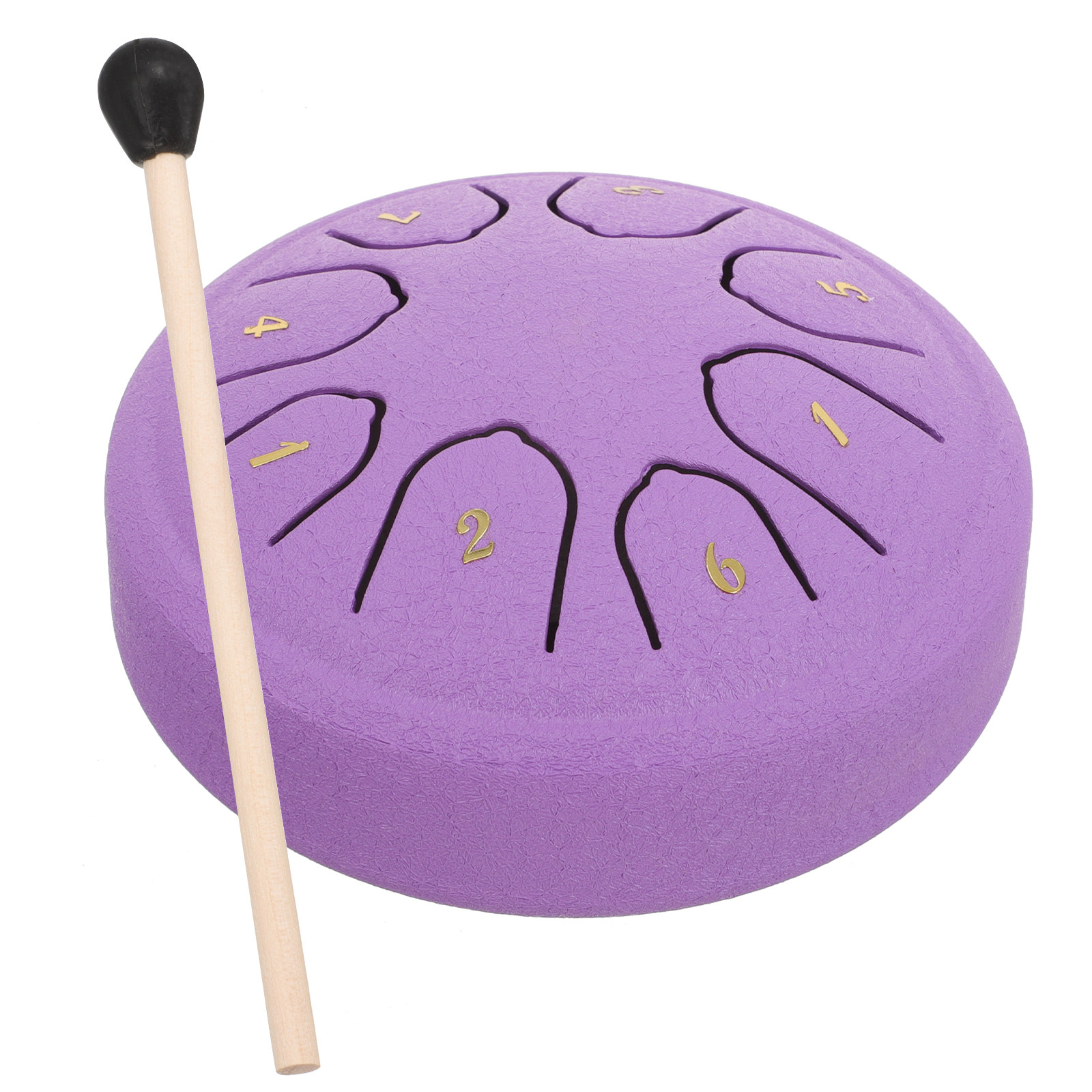 Musical Instrument With Hand - 1Set Steel Tongue Drum Portable Compact