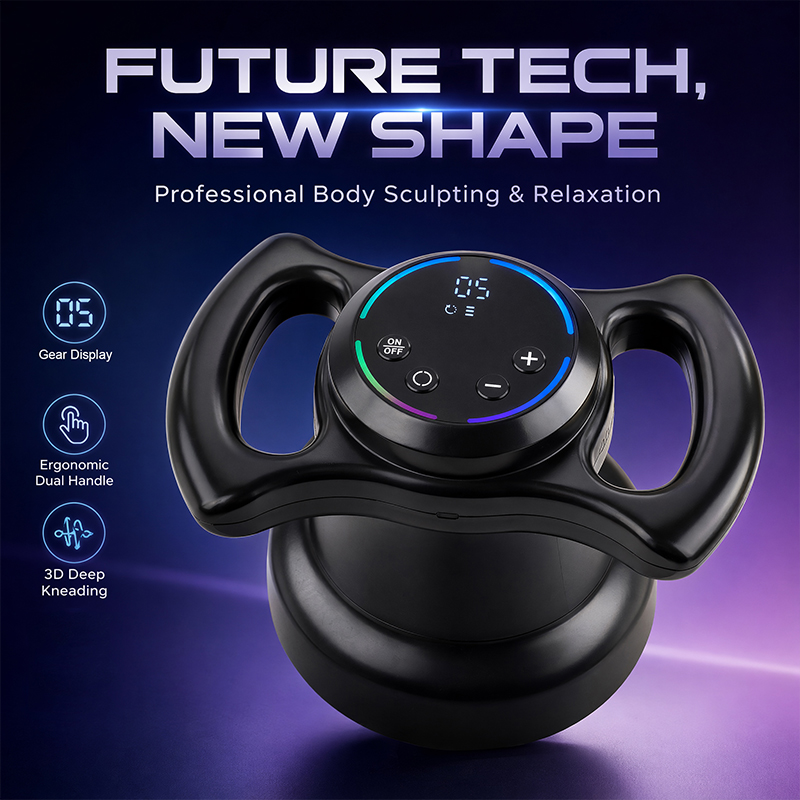 Vibraslap Percussion - Handheld Electric Body Massager Deep Tissue