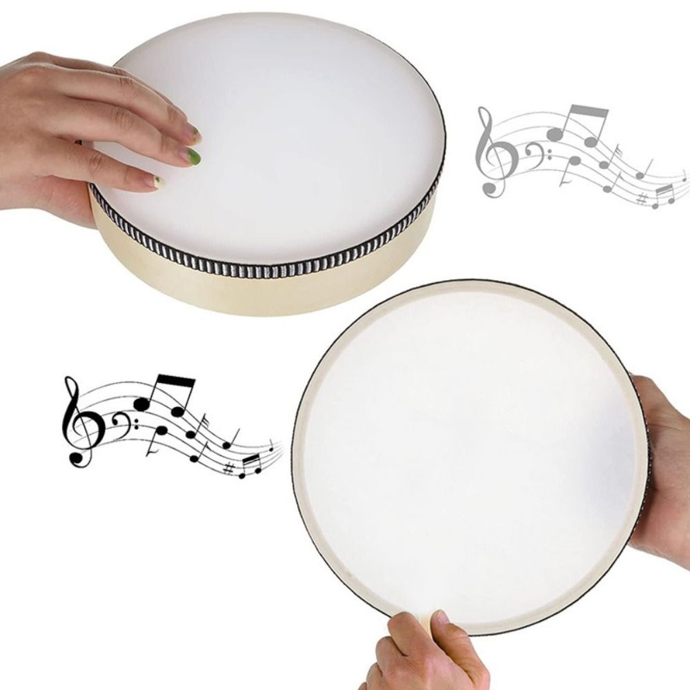 Musical Instrument With Hand - Gift 4/6/8/10 Inch Wooden Hand Drum