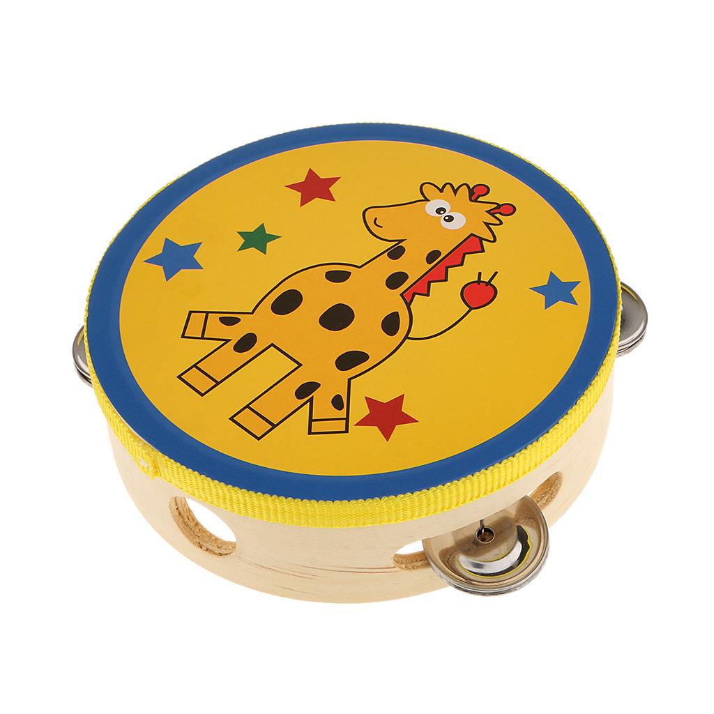 Wooden Tambourine Small Hand P - đánh giá và giá Musical Instrument With Hand