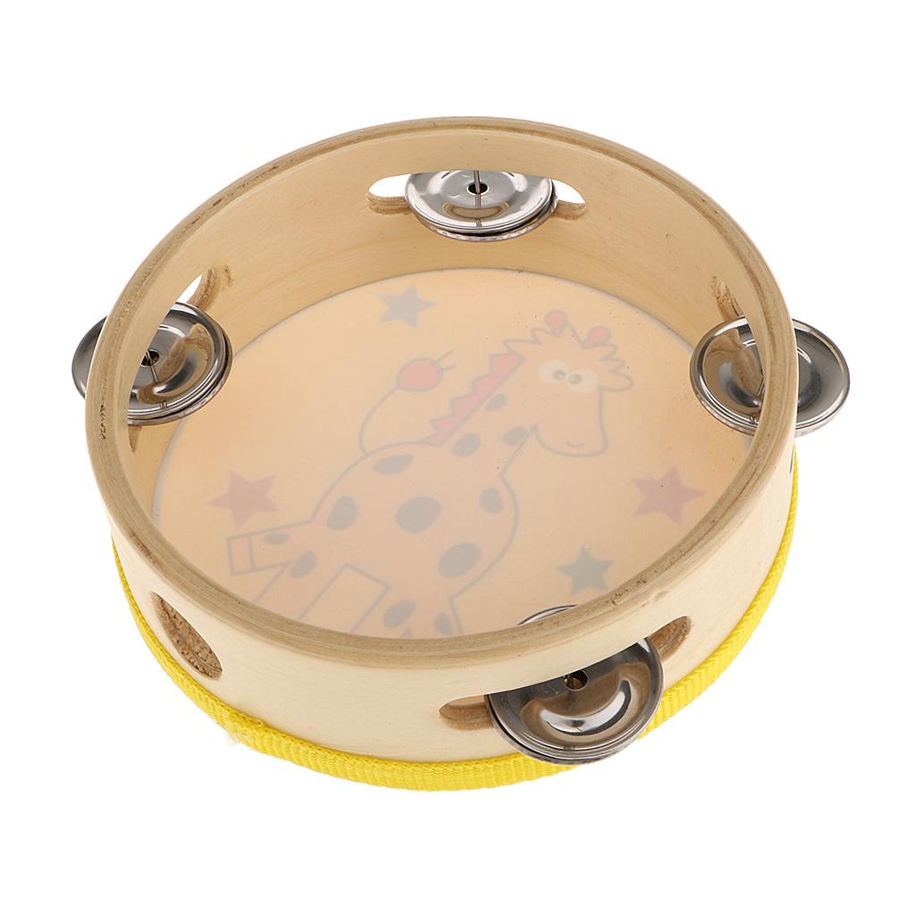Wooden Tambourine Small Hand P - đánh giá và giá Musical Instrument With Hand