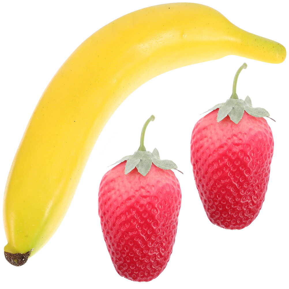 3Pcs Simulation Fruit Shaker M - đánh giá và giá Musical Instrument Maraca