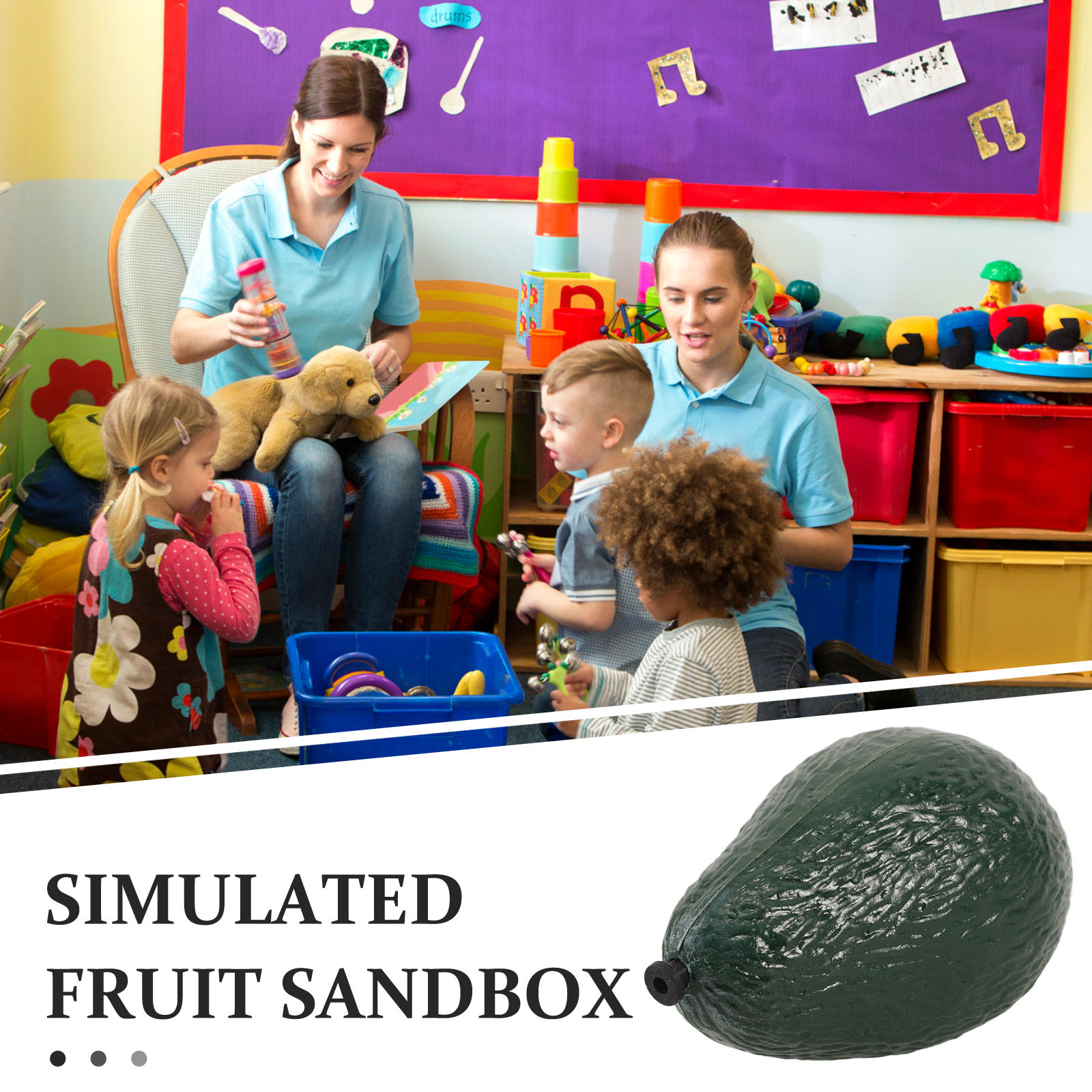 Fruit-Shaped Avocado Maracas M - đánh giá và giá Musical Instrument Maraca