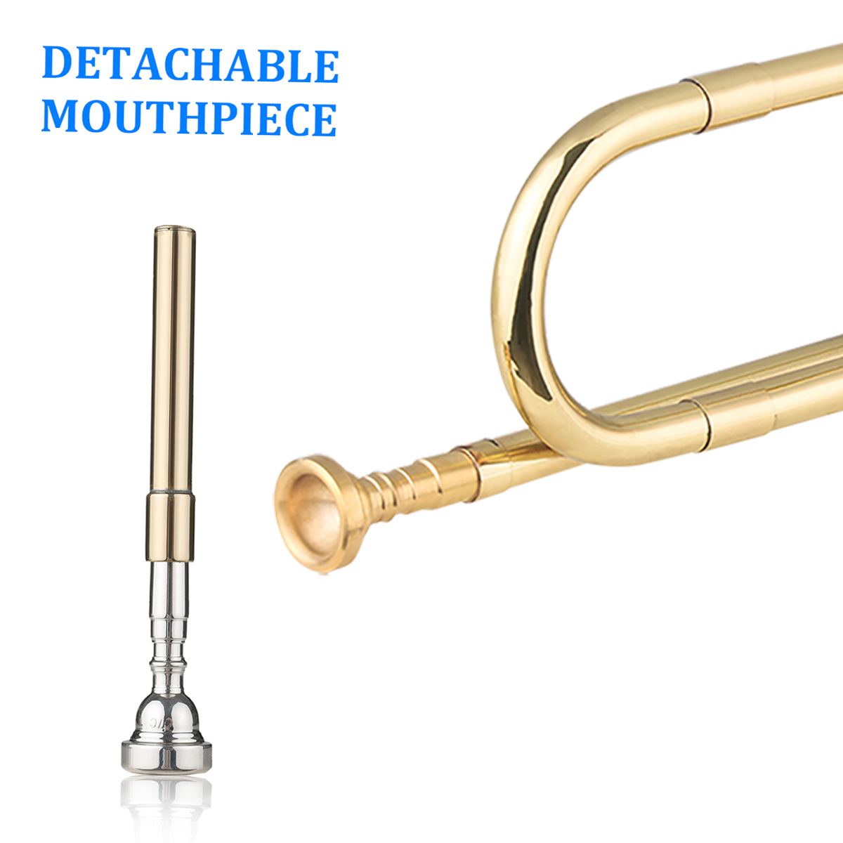 Brass C Bugle Call Gold-Plated - đánh giá và giá Musical Instrument Cornet