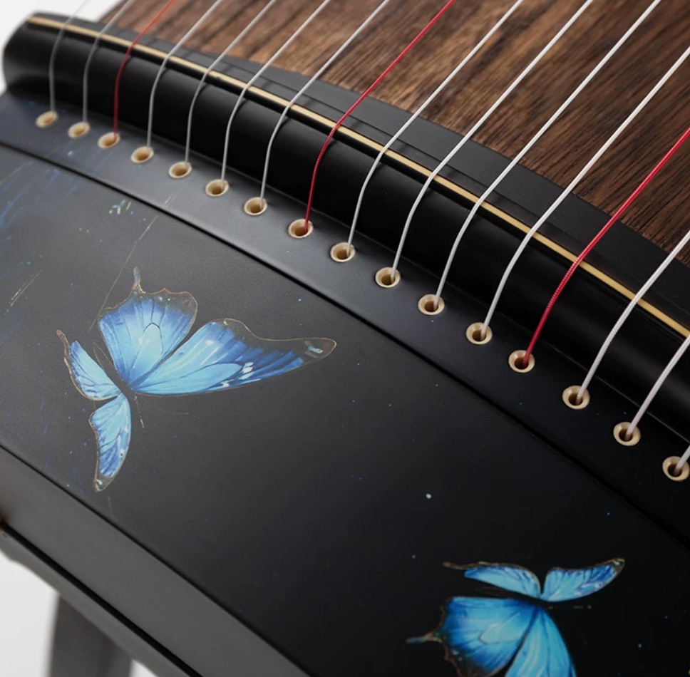 125cm Portable Guzheng 21 Stri - đánh giá và giá Musical Instrument Guzheng