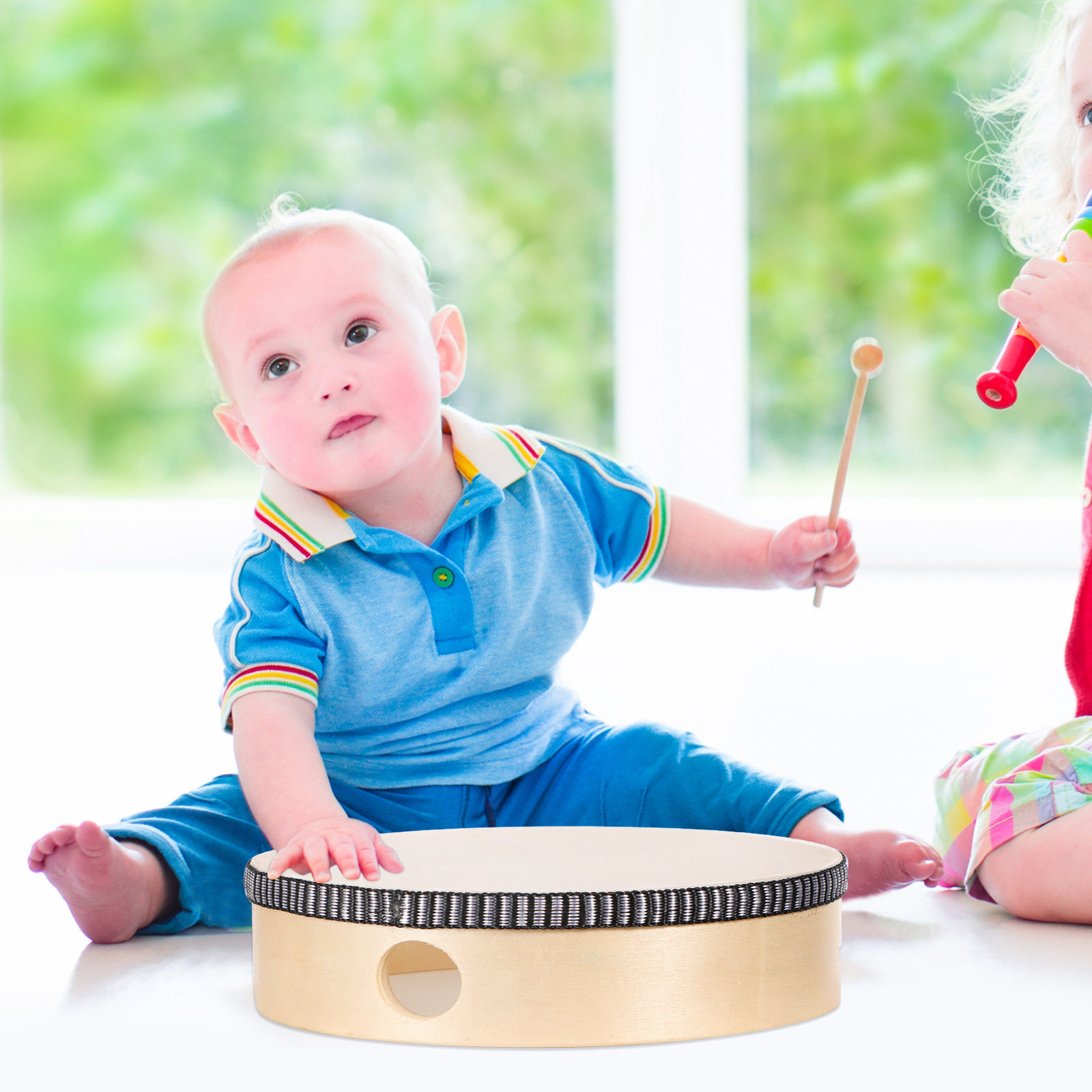 6Pcs Toddler Hand Drum Set 6 8 - đánh giá và giá Musical Instrument With Hand