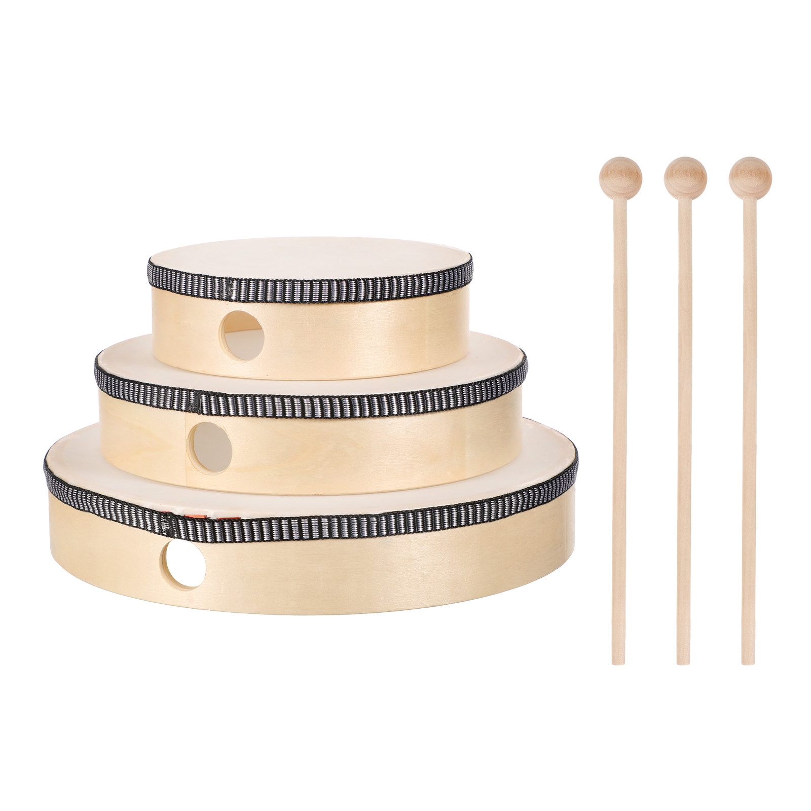 6Pcs Toddler Hand Drum Set 6 8 - đánh giá và giá Musical Instrument With Hand