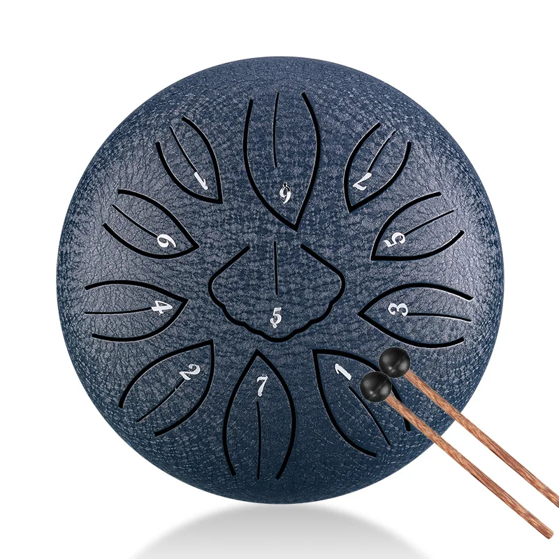 Hluru Steel Tongue Drum 6 Inch - đánh giá và giá Musical Instrument With Hand
