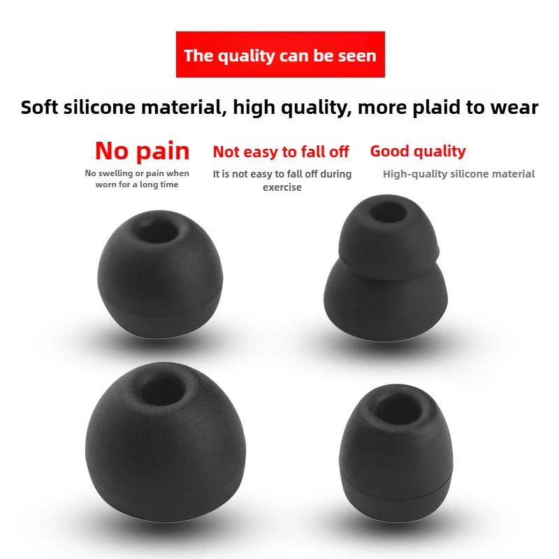 High Quality 4  Pair Silicone  - đánh giá và giá Beats Headphone Powerbeats Pro