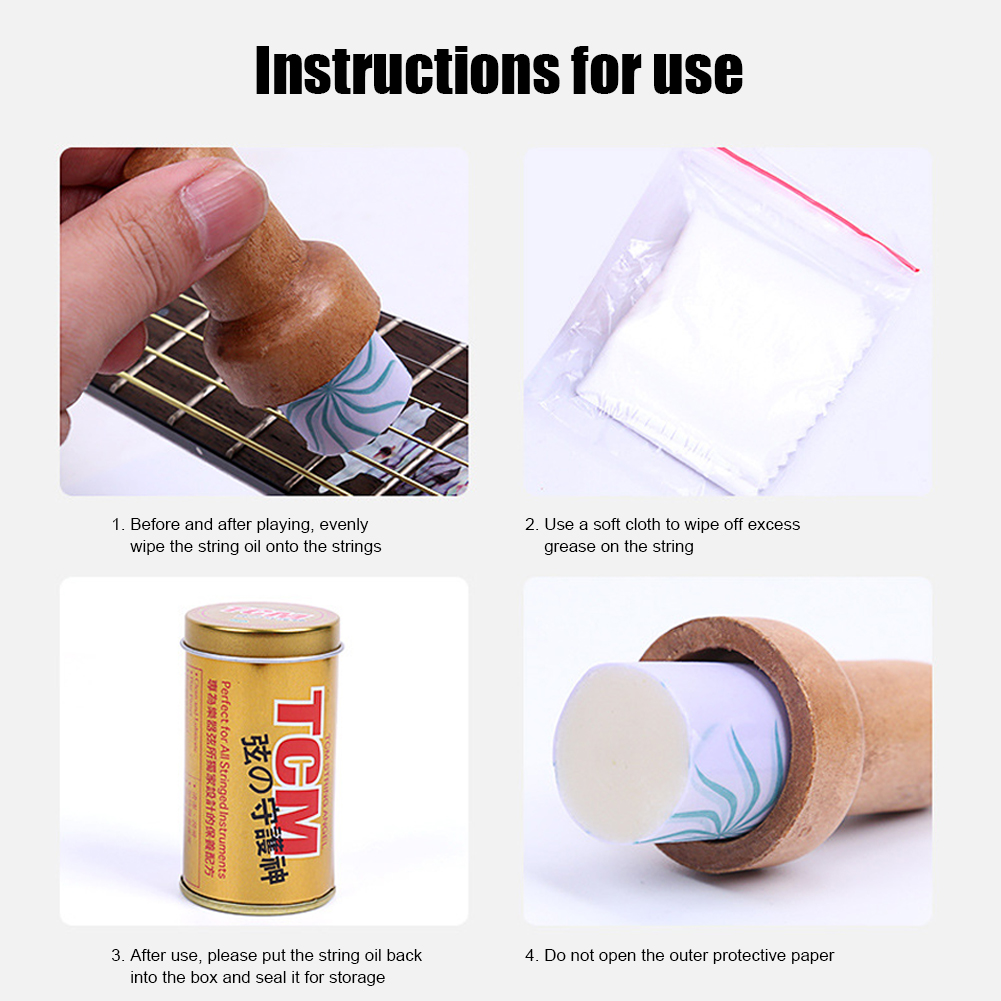 Guitar String Cleaner Lubrican - đánh giá và giá Musical Instrument Repair