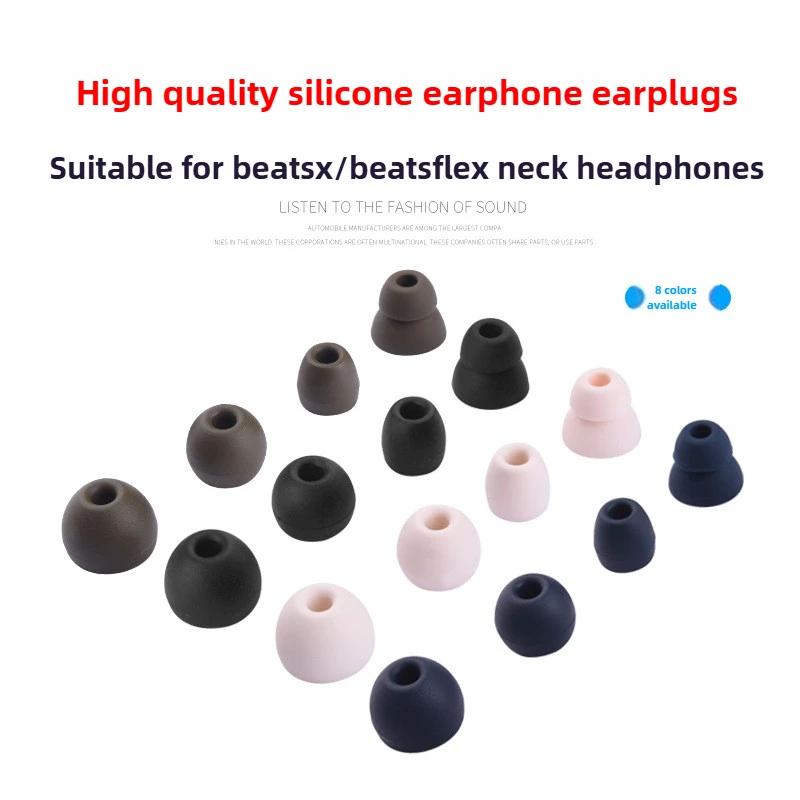 4 - Pair Set of Soft Silicone  - đánh giá và giá Beats Headphone Powerbeats Pro