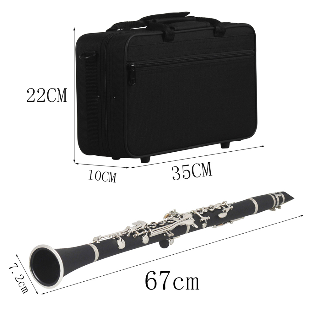 SLADE Bb Clarinet 17 Keys Bake - đánh giá và giá Musical Instrument Reed
