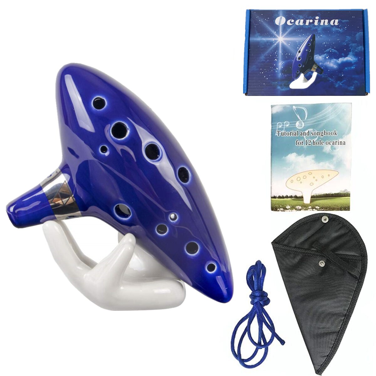 Miwayer 12 Hole Alto C Ceramic - đánh giá và giá Musical Instrument Book