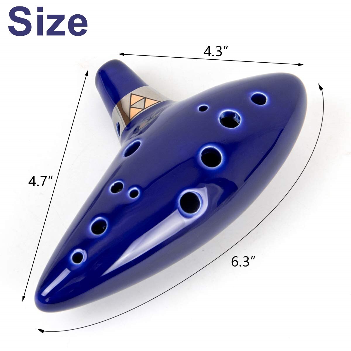 Miwayer 12 Hole Alto C Ceramic - đánh giá và giá Musical Instrument Book