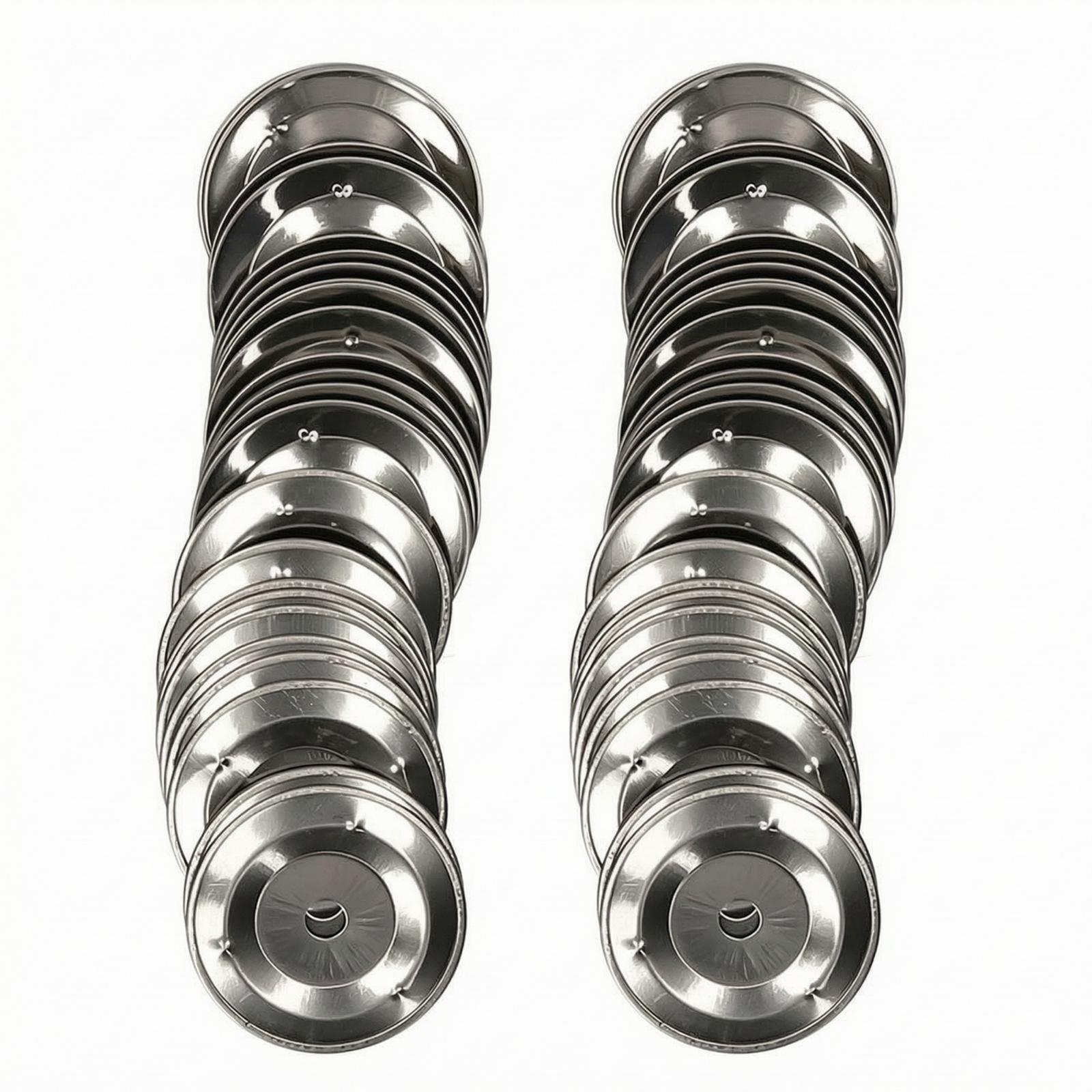 50pcs Steel Tambourine Bells R - đánh giá và giá Musical Instrument Repair