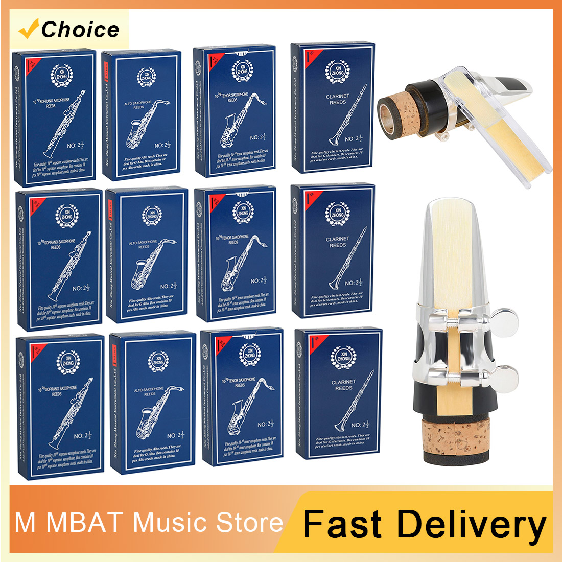 10/20Set 2.5 Soprano/Alto/Teno - đánh giá và giá Musical Instrument Reed
