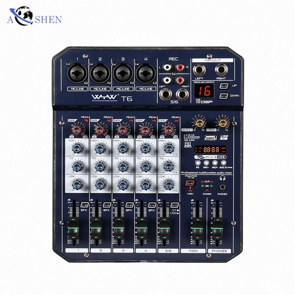 AOSHEN Audio Mixer for DJ Musi - đánh giá và giá Musical Instrument Video