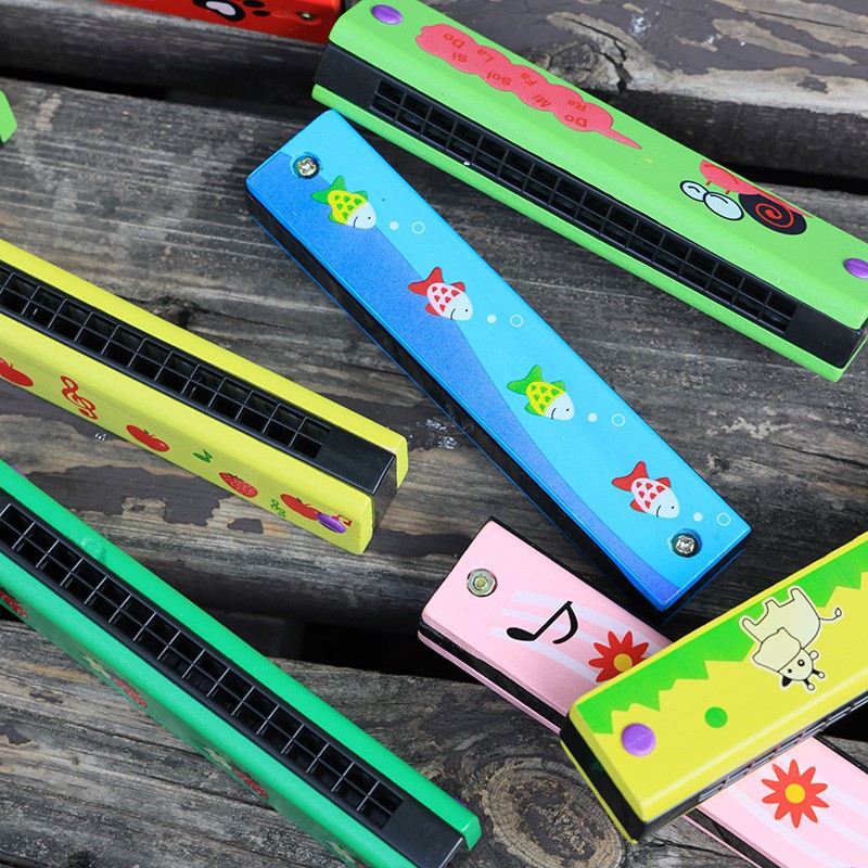 Children's Harmonica, Wooden M - đánh giá và giá Musical Instrument Blow