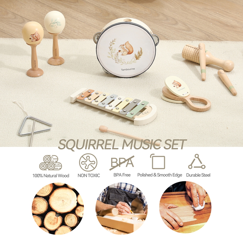 Baby Music Toys Maracas Drum X - đánh giá và giá Musical Instrument Maraca