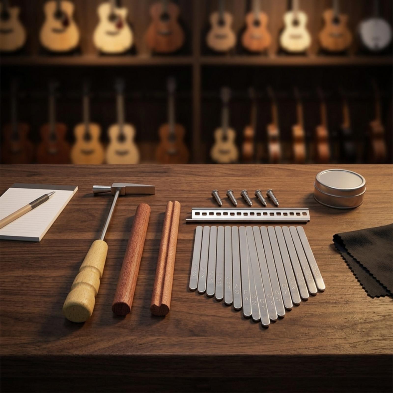 DIY Kalimba Thumb Piano 17 Key - đánh giá và giá Musical Instrument Repair