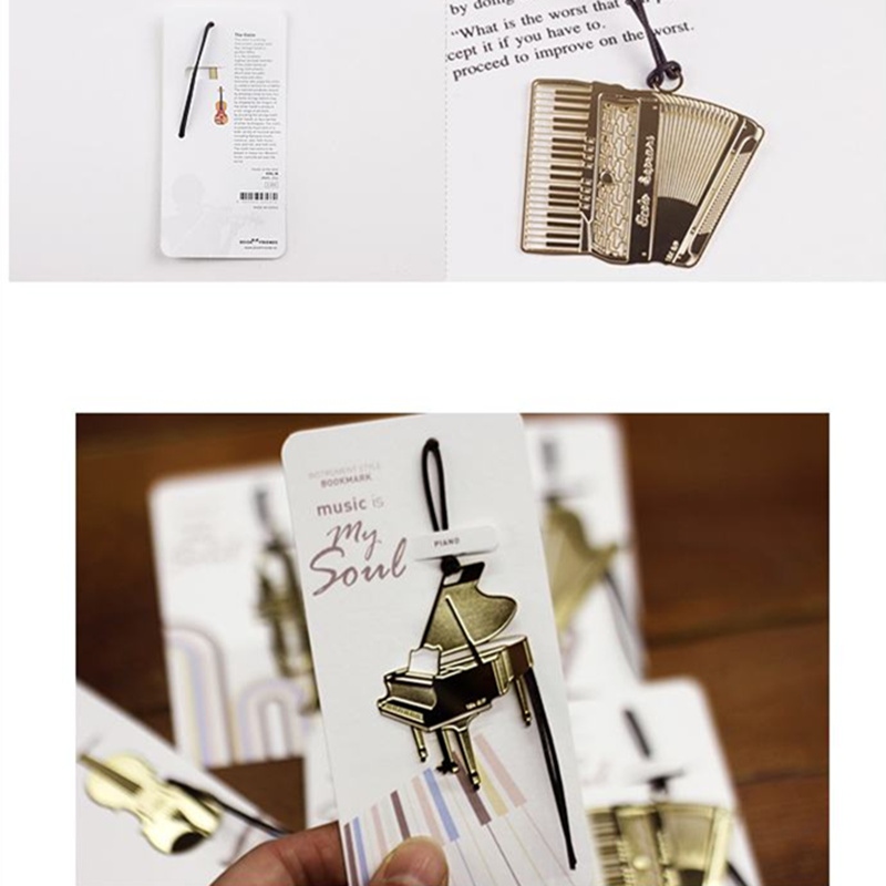 Bộ 6 Nhạc Kim Loại Dấu Màu Vàn - đánh giá và giá Musical Instrument Book