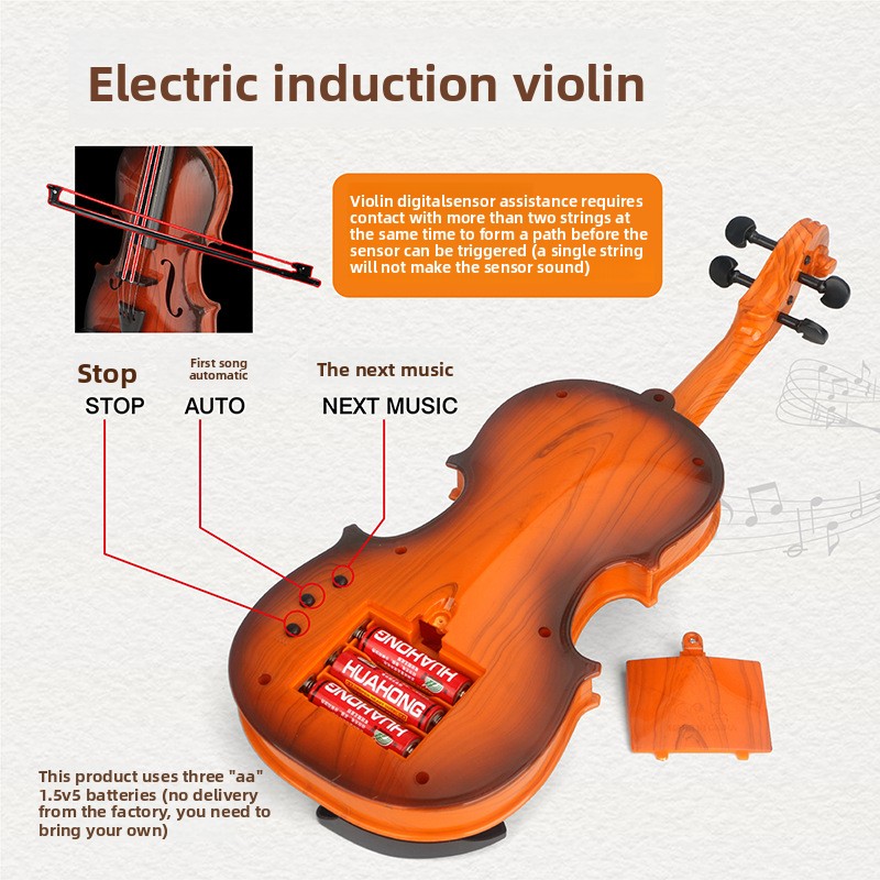 Acoustic Violin Toys Adjustabl - đánh giá và giá Musical Instrument Maraca