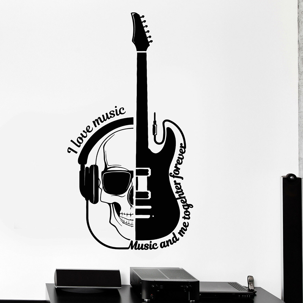 Vinyl Decal Dán Tường Nốt Nhạc - đánh giá và giá Musical Instrument Quotes