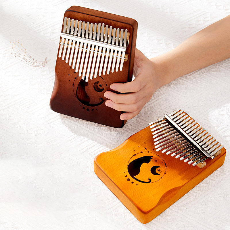 17 Keys Kalimba Gradient Color - đánh giá và giá Musical Instrument Book