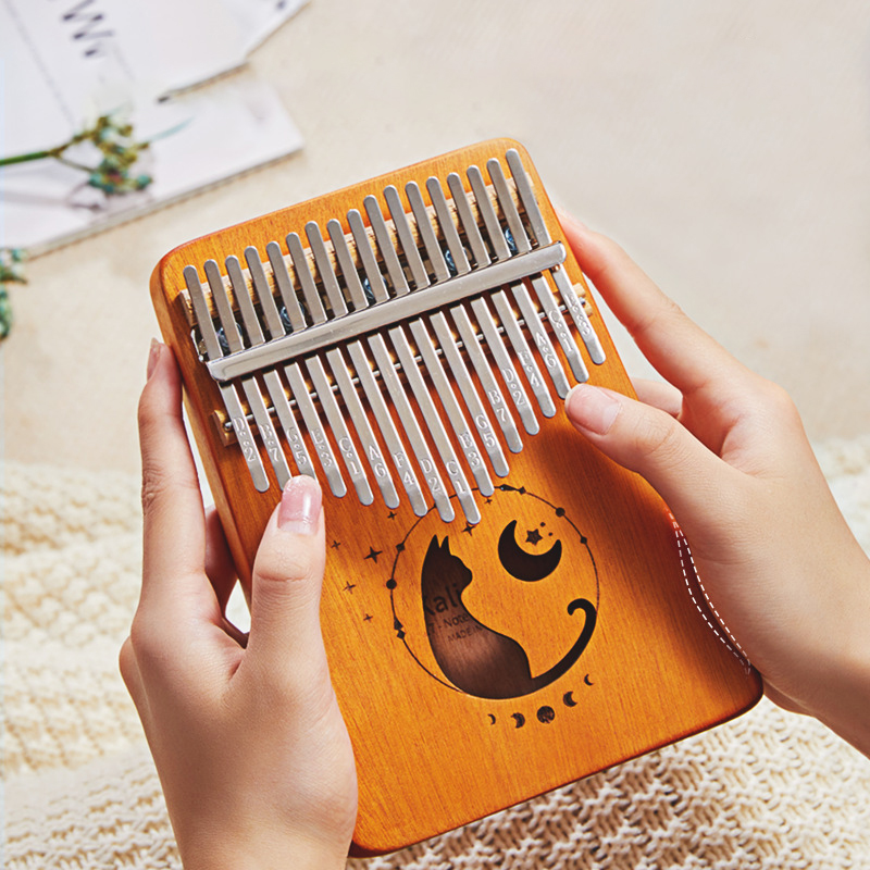17 Keys Kalimba Gradient Color - đánh giá và giá Musical Instrument Book