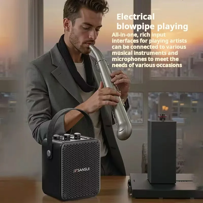 SANSUI T81 Portable Wireless B - đánh giá và giá Musical Instrument Video
