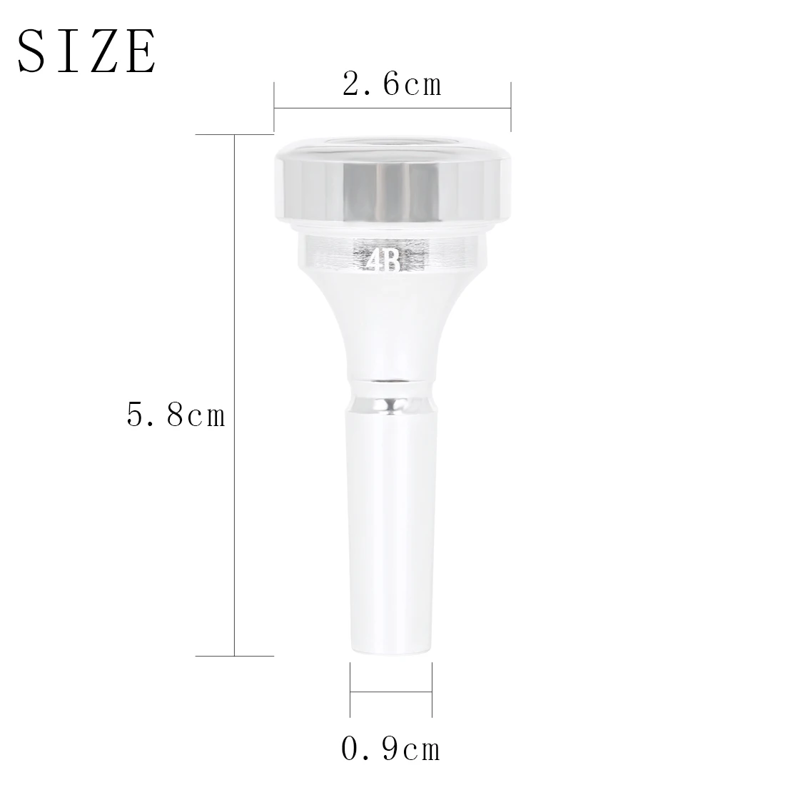 TR-17 Cornet Mouthpiece Brass  - đánh giá và giá Musical Instrument Cornet